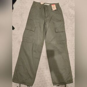 Olive Cargo Pants